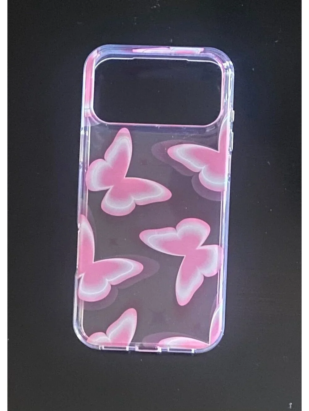 Onn Case for iPhone 17 Pro Max Retro Butterfly
